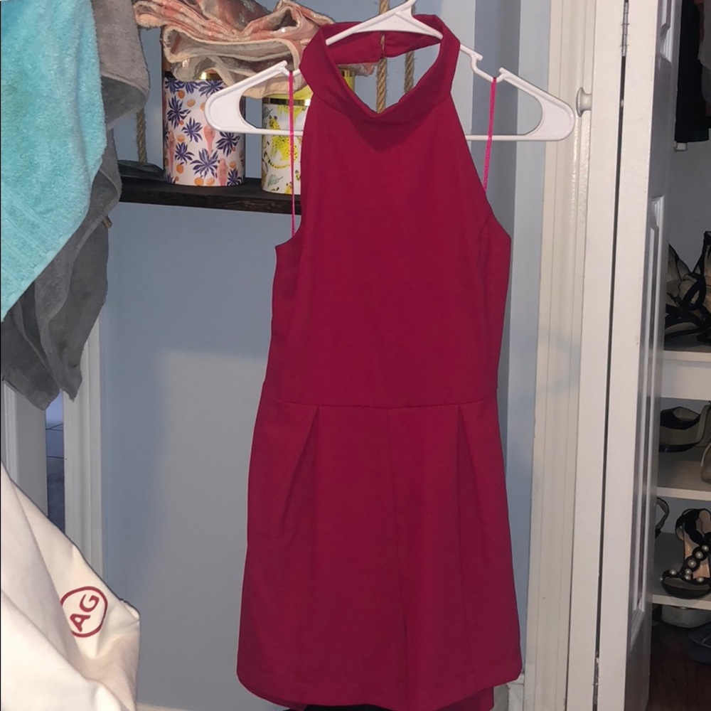 ASTR pink romper